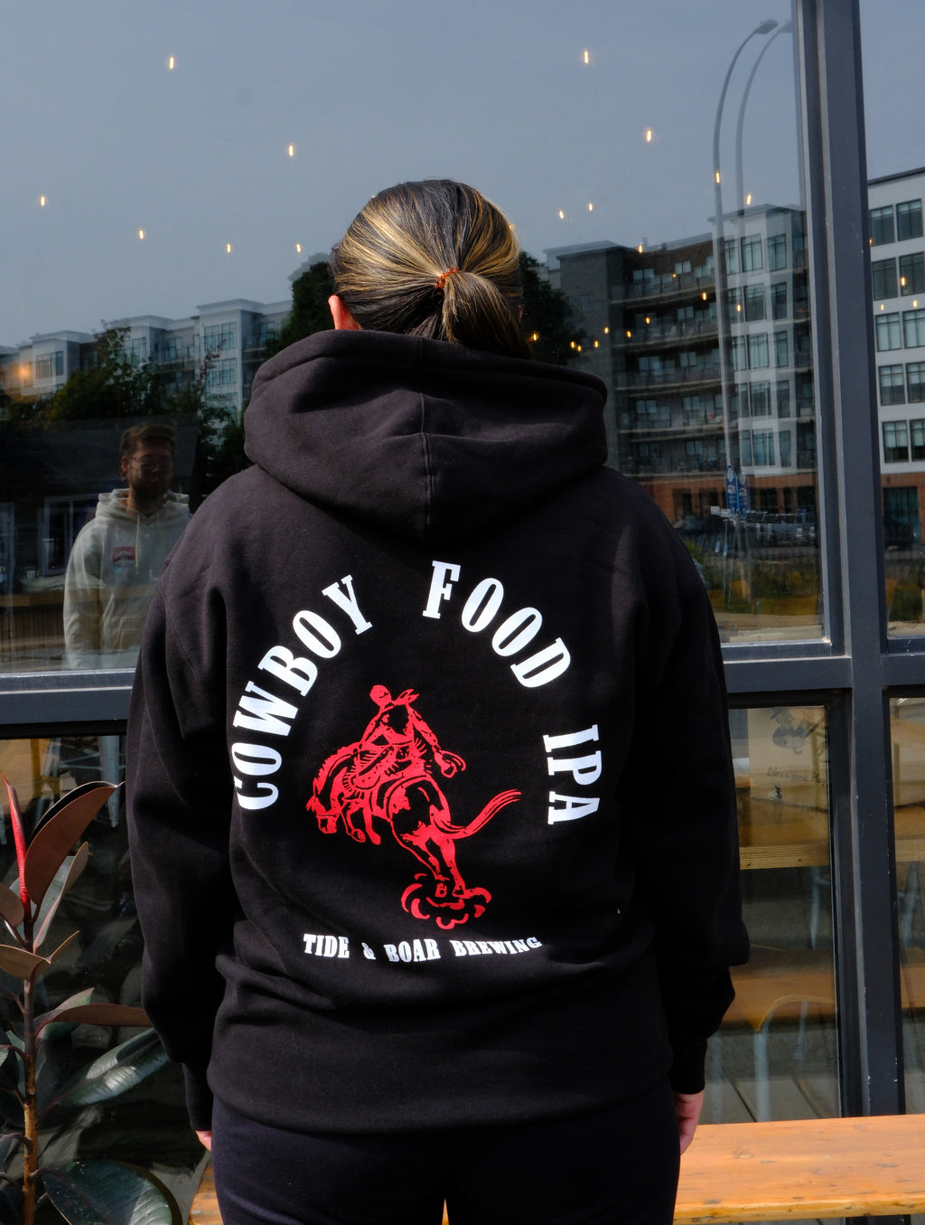 Cowboy Food IPA Hoodie Black