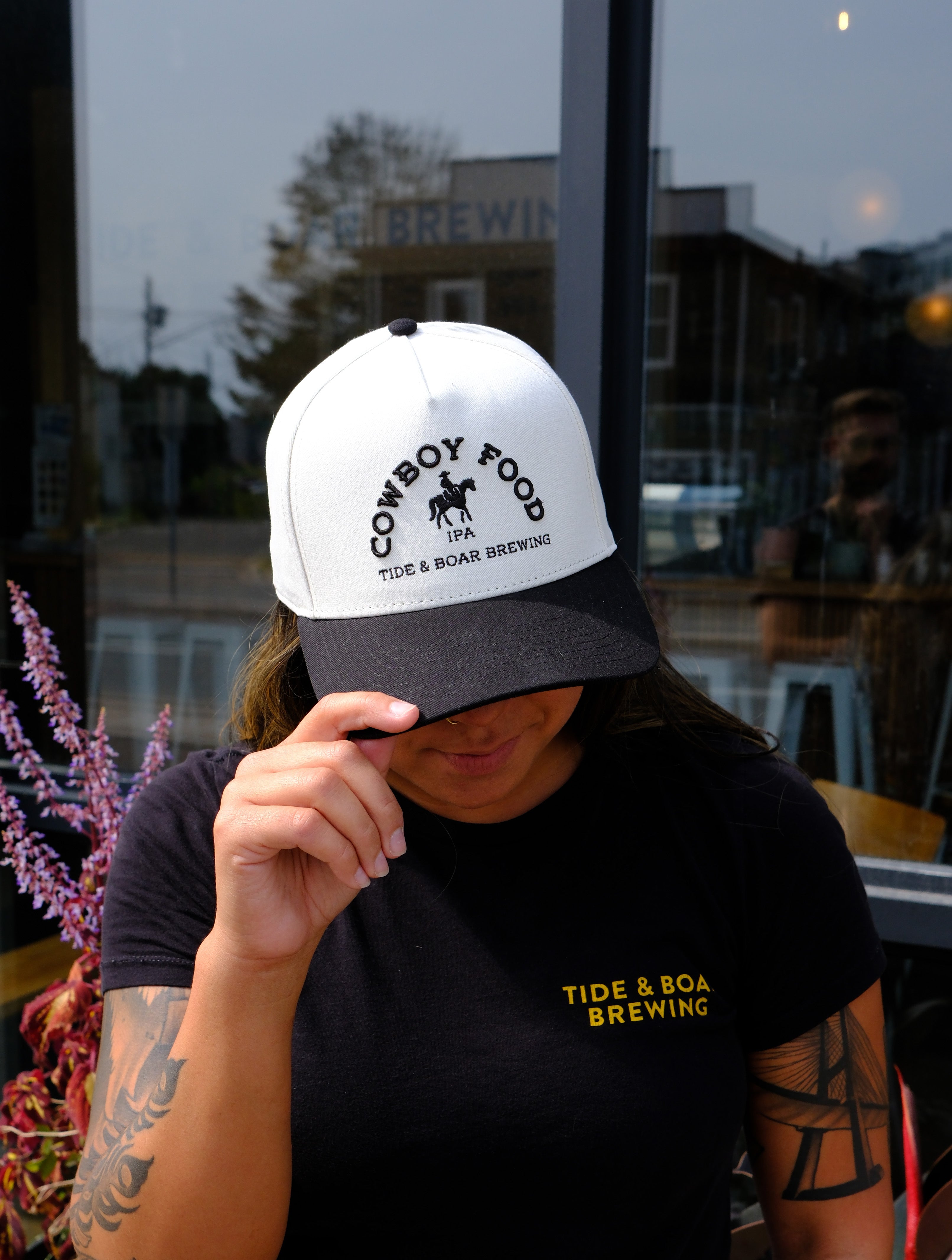 Cowboy Food Cap Black