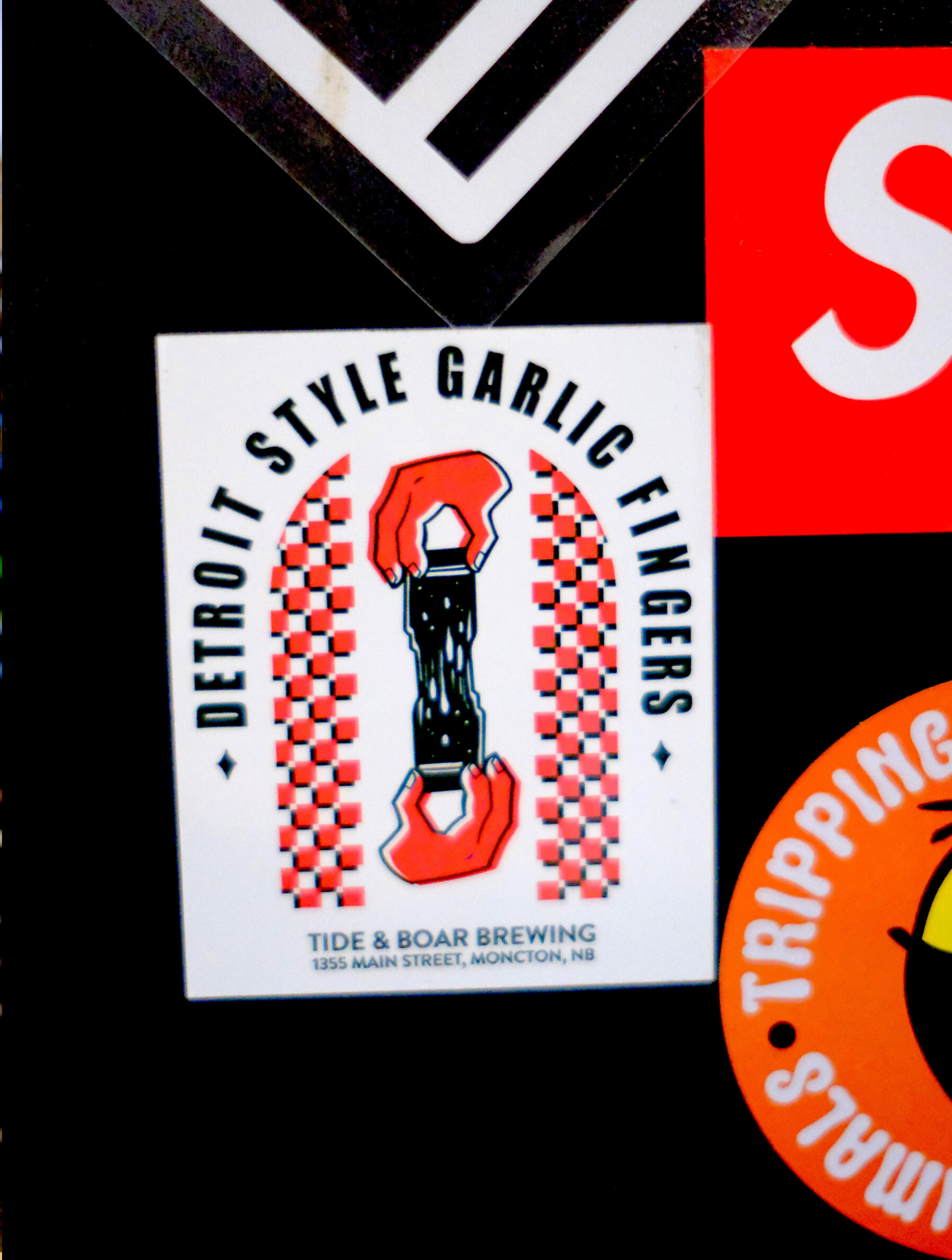Garlic Fingers Sticker