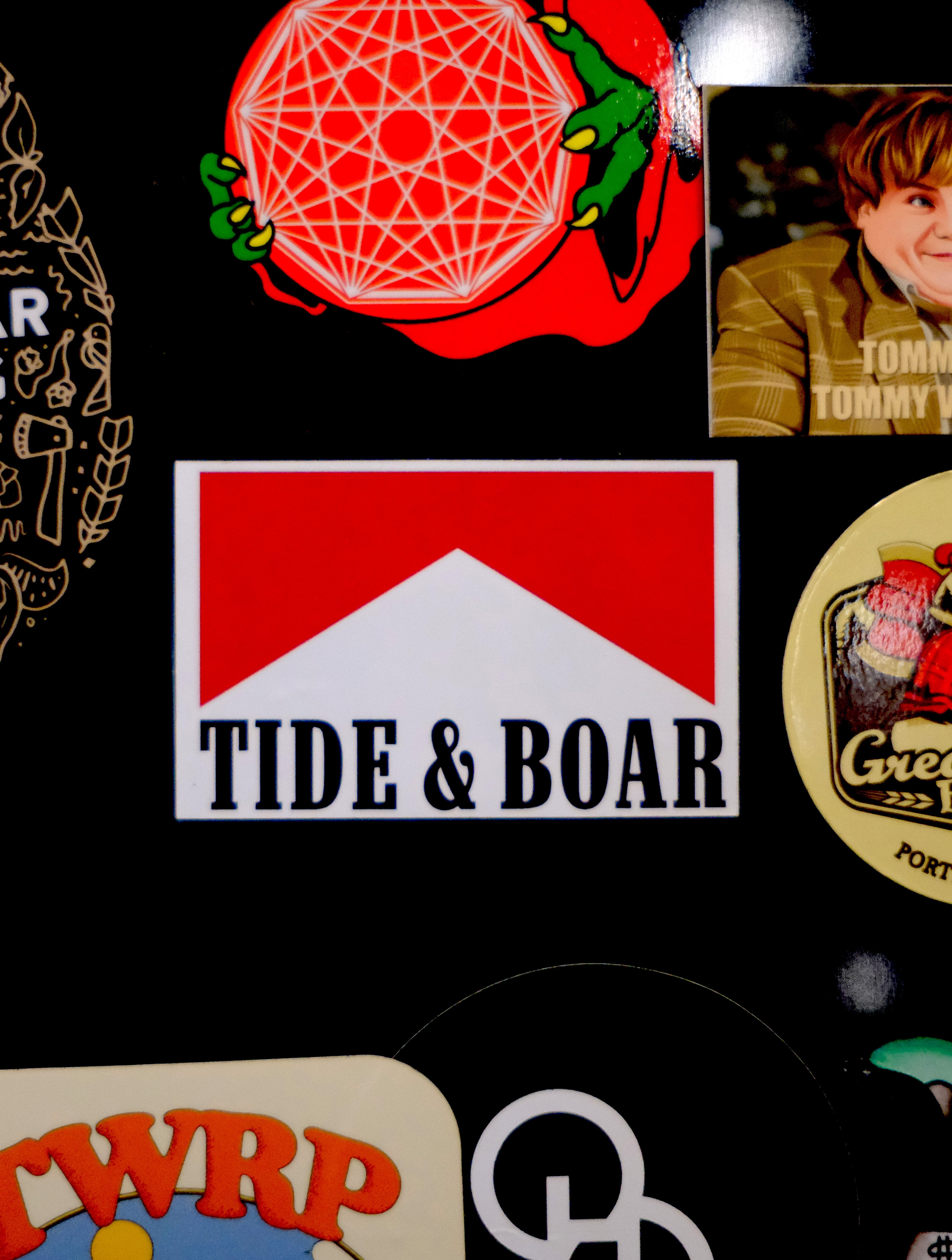 Tide & Boar Smoker Sticker